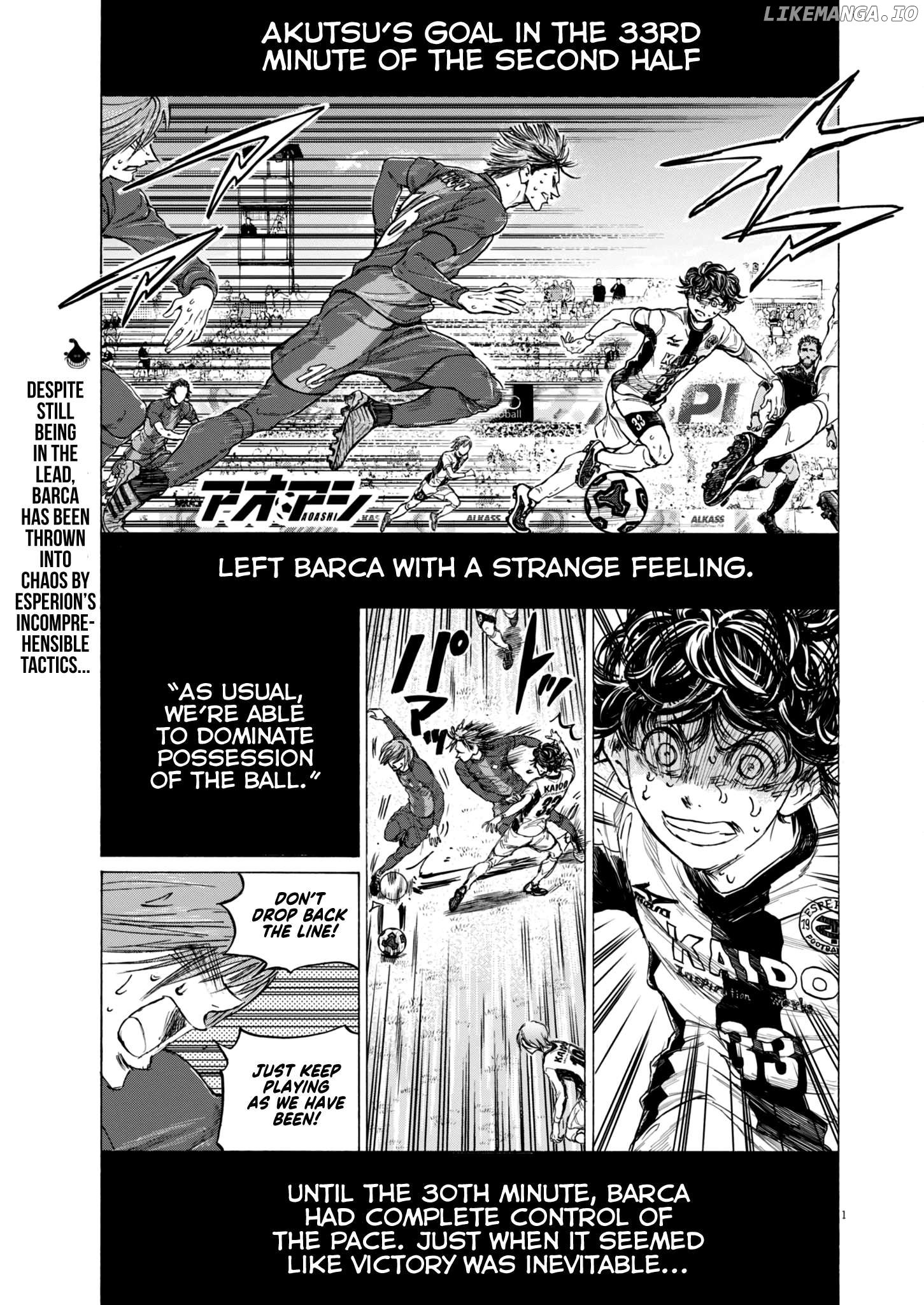 Ao Ashi, Chapter 394 image 02